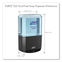 PURELL ES6 Soap Touch-Free Dispenser, 1,200 mL, 5.25 x 8.8 x 12.13, Graphite (643401)