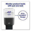 PURELL ES8 Touch Free Hand Sanitizer Dispenser, 1,200 mL, 5.25 x 8.56 x 12.13, Graphite (772401)