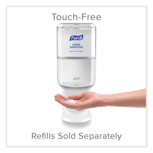 PURELL ES8 Touch Free Hand Sanitizer Dispenser, 1,200 mL, 5.25 x 8.56 x 12.13, White (772001)