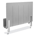 Deflecto Oasis Privacy Panel, 24 x 2.7 x 16.36, Gray (400005)