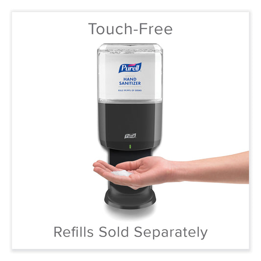 PURELL ES8 Touch Free Hand Sanitizer Dispenser, 1,200 mL, 5.25 x 8.56 x 12.13, Graphite (772401)