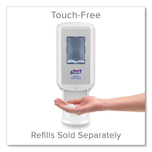 PURELL CS6 Hand Sanitizer Dispenser, 1,200 mL, 5.79 x 3.93 x 15.64, White (652001)