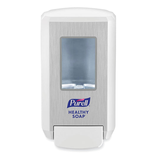 PURELL CS4 Soap Push-Style Dispenser, 1,250 mL, 4.88 x 8.8 x 11.38, White (513001)