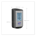 PURELL CS6 Soap Touch-Free Dispenser, 1,200 mL, 4.88 x 8.8 x 11.38, Graphite (653401)