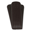 Master Caster Big Foot Doorstop, No Slip Rubber Wedge, 2.25w x 4.75d x 1.25h, Brown, 2/Pack (00971)