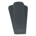 Master Caster Big Foot Doorstop, No Slip Rubber Wedge, 2.25w x 4.75d x 1.25h, Gray (00941)
