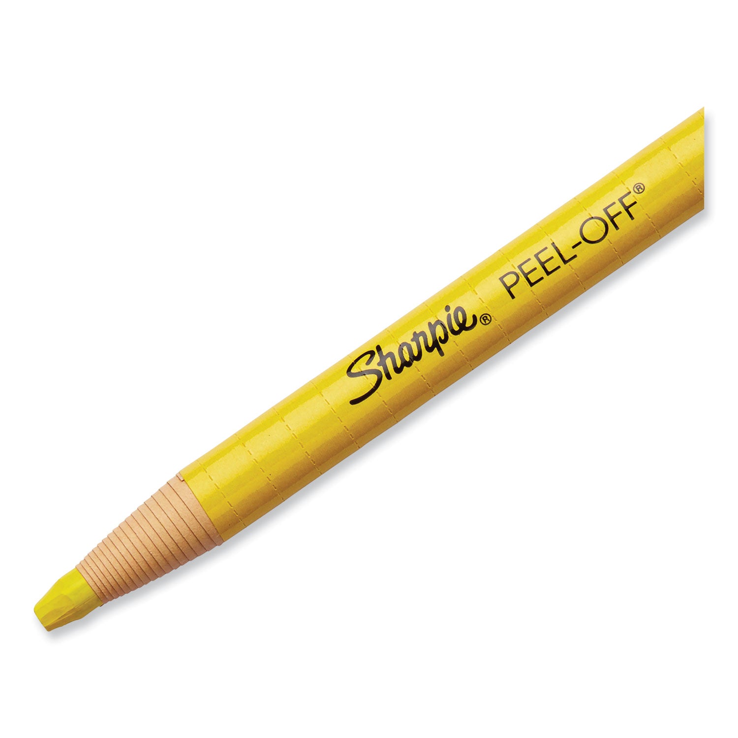 Sharpie Peel-Off China Markers, Yellow, Dozen (2083)