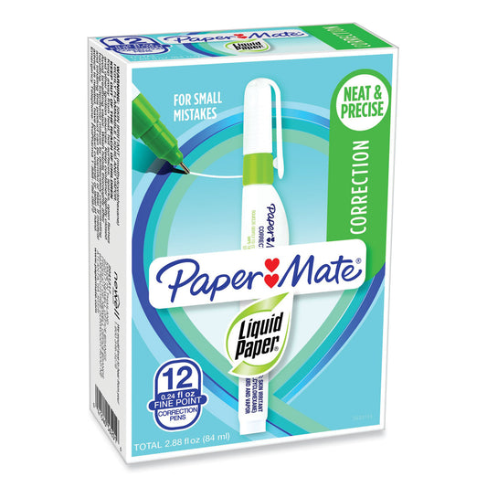 Paper Mate Correction Pen, 6.8 ml, White (5620115)