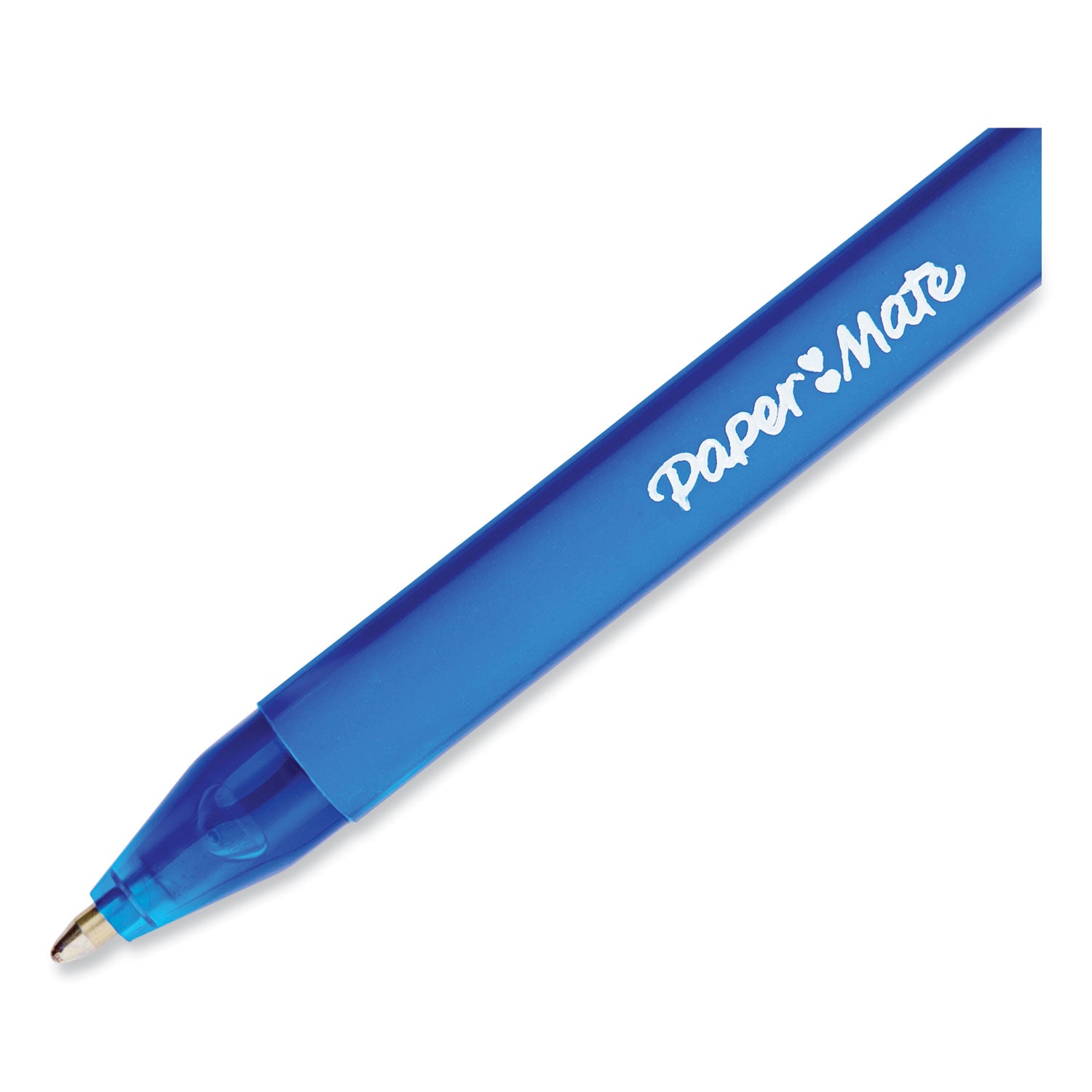 Paper Mate ComfortMate Ultra Ballpoint Pen, Retractable, Medium 1 mm, Blue Ink, Blue Barrel, Dozen (6310187)