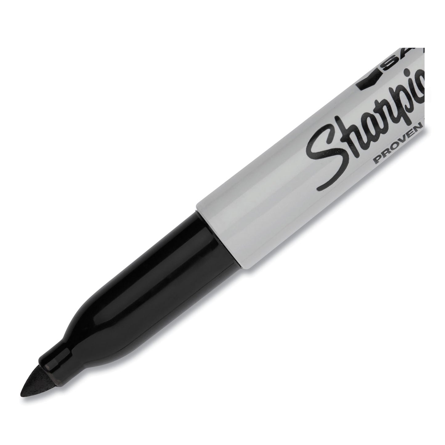 Sharpie T.E.C. Permanent Marker, Fine Bullet Tip, Black (13401)