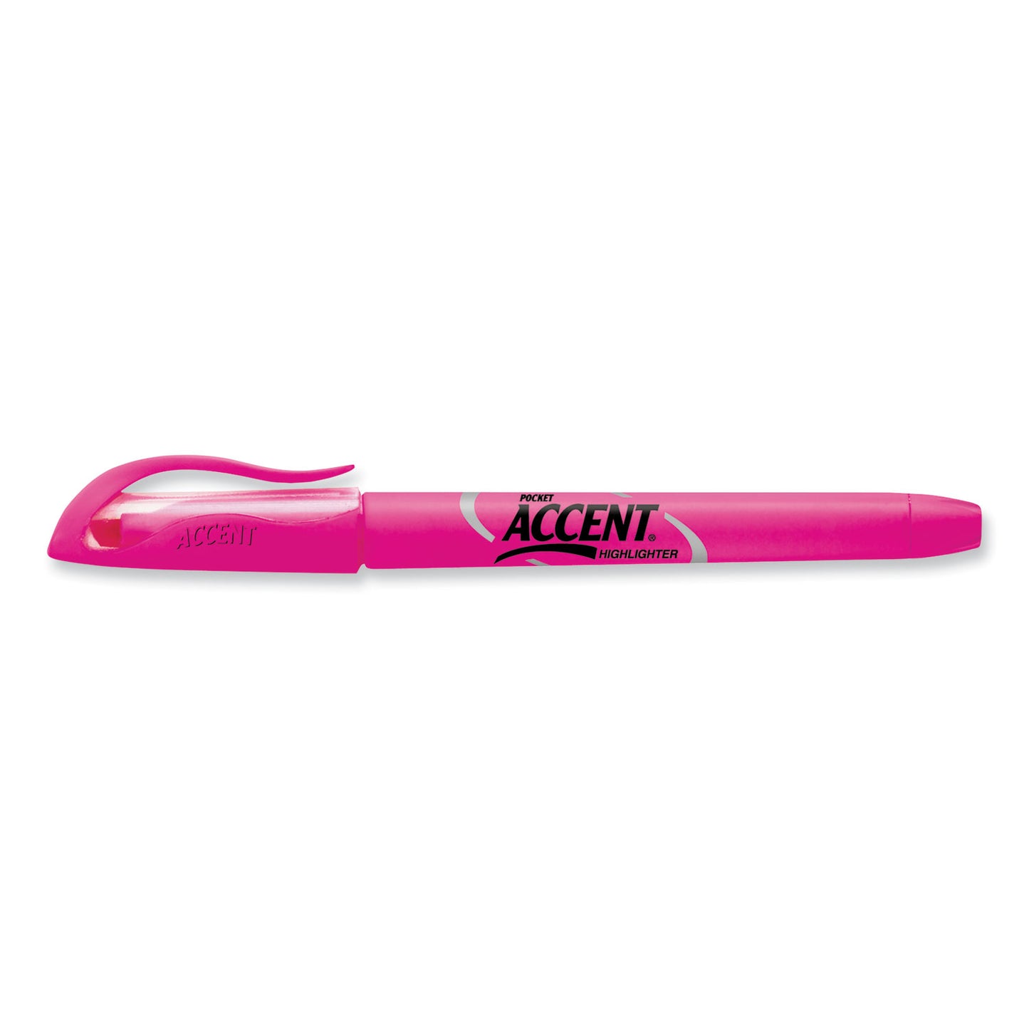 Sharpie Pocket Style Highlighters, Fluorescent Pink Ink, Chisel Tip, Pink Barrel, Dozen (27009)