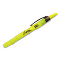 Sharpie Retractable Highlighters, Fluorescent Yellow Ink, Chisel Tip, Yellow/Black Barrel, Dozen (28025)
