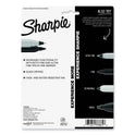 Sharpie Twin-Tip Permanent Marker, Extra-Fine/Fine Bullet Tips, Assorted Colors, 8/Set (33861PP)