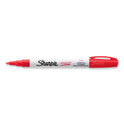 Sharpie Permanent Paint Marker, Fine Bullet Tip, Red (35535)