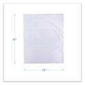 Boardwalk Reclosable Freezer Storage Bags, 2 gal, 13" x 15", Clear, 100/Box (2GALFZRBAG)