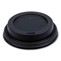 Boardwalk Hot Cup Lids, Fits 8 oz Hot Cups, Black, 1,000/Carton (HOTBL8)