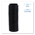 Boardwalk Hot Cup Lids, Fits 8 oz Hot Cups, Black, 1,000/Carton (HOTBL8)