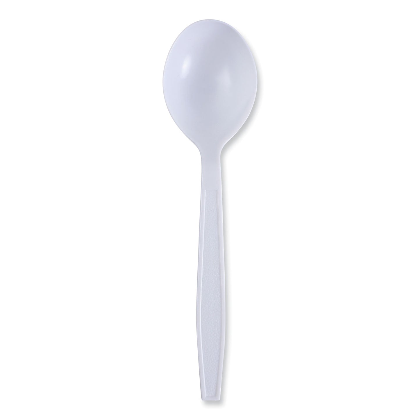 Boardwalk Heavyweight Wrapped Polypropylene Cutlery, Soup Spoon, White, 1,000/Carton (SSHWPPWIW)