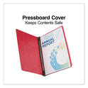 Universal Pressboard Report Cover, Two-Piece Prong Fastener, 3" Capacity, 8.5 x 11, Executive Red/Executive Red (80579)