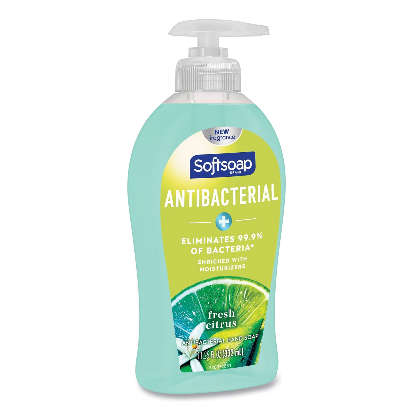 Softsoap Antibacterial Hand Soap, Fresh Citrus Scent, 11.25 oz (44572EA)