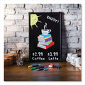 Sharpie Wet-Erase Chalk Marker, Medium Bullet Tip, White, 2/Pack (2103010)