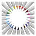 Sharpie Ultra Fine Tip Permanent Marker, Ultra-Fine Needle Tip, Assorted Classic and Limited Edition Color Burst Colors, 24/Pack (1949558)