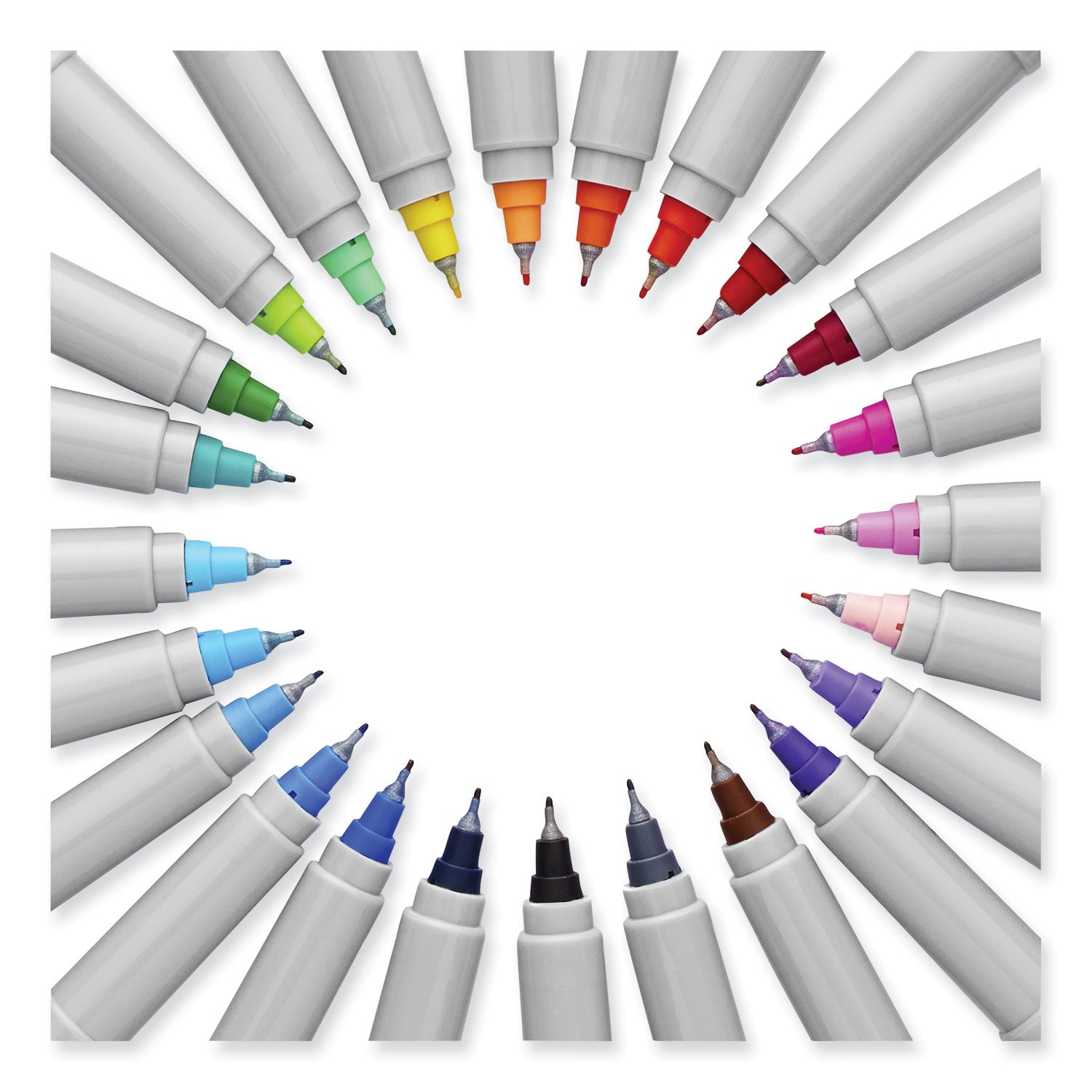 Sharpie Ultra Fine Tip Permanent Marker, Ultra-Fine Needle Tip, Assorted Classic and Limited Edition Color Burst Colors, 24/Pack (1949558)