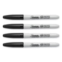 Sharpie Extreme Marker, Fine Bullet Tip, Black, 4/Pack (1927436)