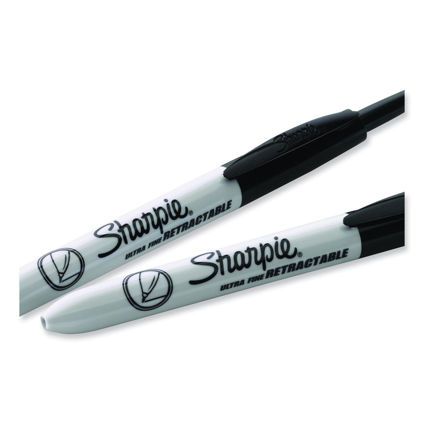 Sharpie Retractable Permanent Marker Value Pack, Fine Bullet Tip, Black, 36/Pack (1926876)