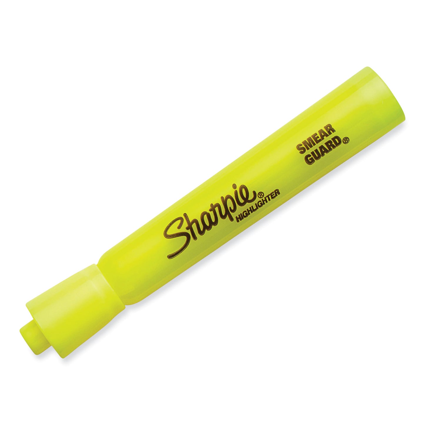 Sharpie Tank Style Highlighter Value Pack, Fluorescent Yellow Ink, Chisel Tip, Yellow Barrel, 36/Box (1920938)