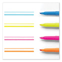 Sharpie Pocket Style Highlighters, Assorted Ink Colors, Chisel Tip, Assorted Barrel Colors, 5/Set (1908101)