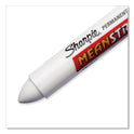 Sharpie Mean Streak Marking Stick, Broad Bullet Tip, White (85018)