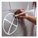 Sharpie Mean Streak Marking Stick, Broad Bullet Tip, White (85018)