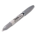 Sharpie Metallic Fine Point Permanent Markers, Fine Bullet Tip, Metallic Silver, Dozen (39100)