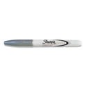 Sharpie Metallic Fine Point Permanent Markers, Fine Bullet Tip, Metallic Silver, Dozen (39100)