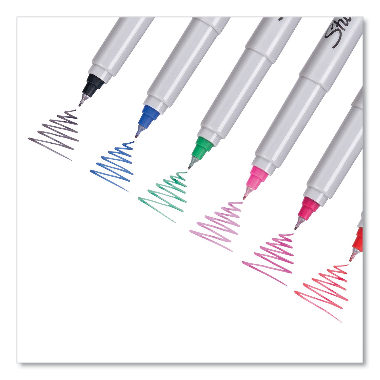 Sharpie Ultra Fine Tip Permanent Marker, Ultra-Fine Needle Tip, Blue, Dozen (37003)