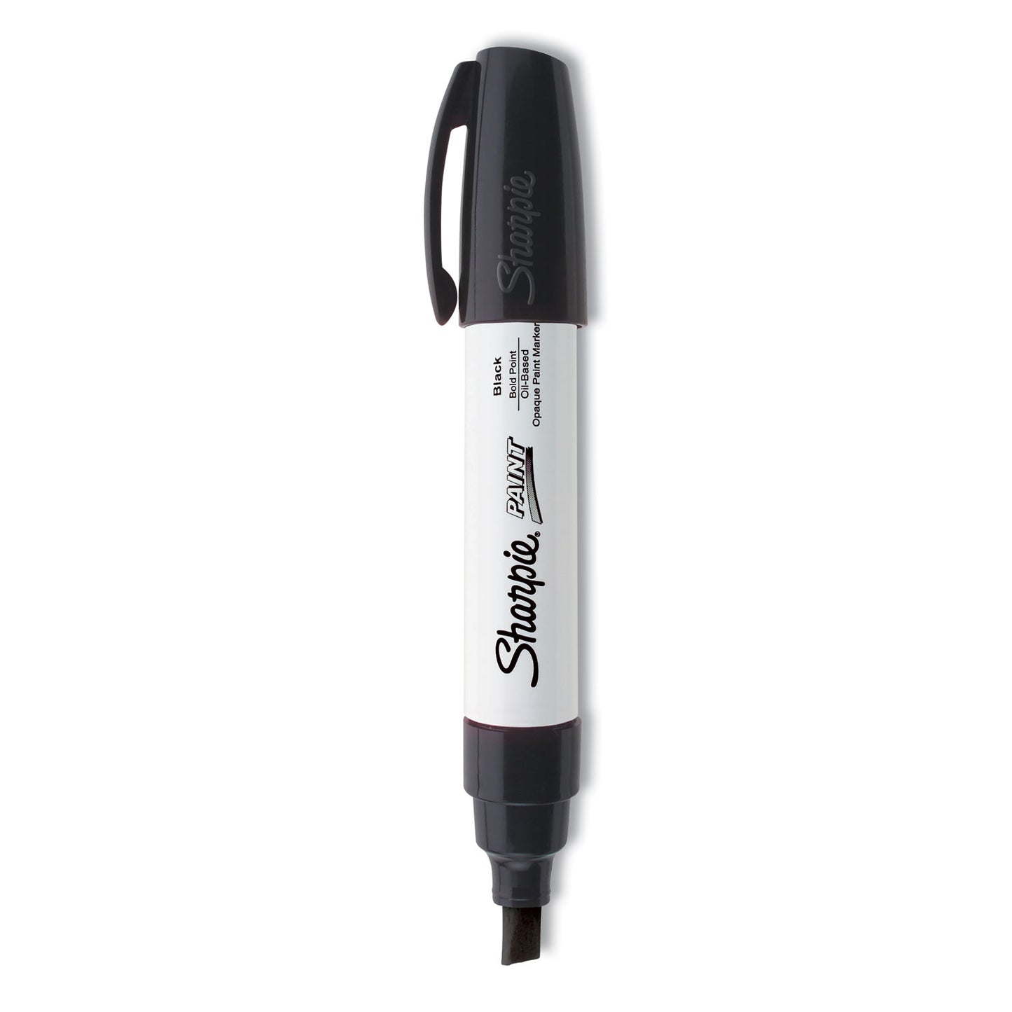 Sharpie Permanent Paint Marker, Extra-Broad Chisel Tip, Black (35564)