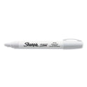 Sharpie Permanent Paint Marker, Medium Bullet Tip, White (35558)