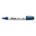 Sharpie Permanent Paint Marker, Medium Bullet Tip, Blue (35551)