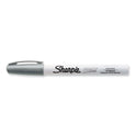 Sharpie Permanent Paint Marker, Fine Bullet Tip, Silver (35545)