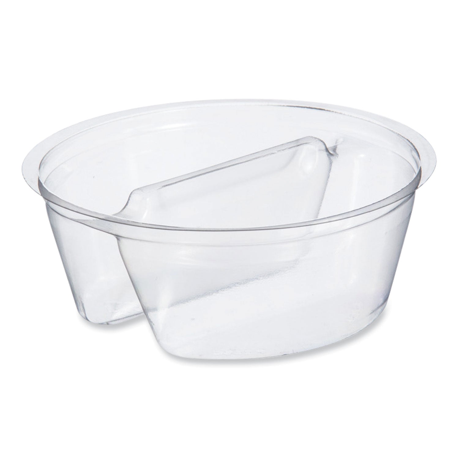 Dart Plastic Cup Insert, 3.5 oz, 3.6" Diameter x 1.3"h, Clear, 1,000/Carton (PF35C2)