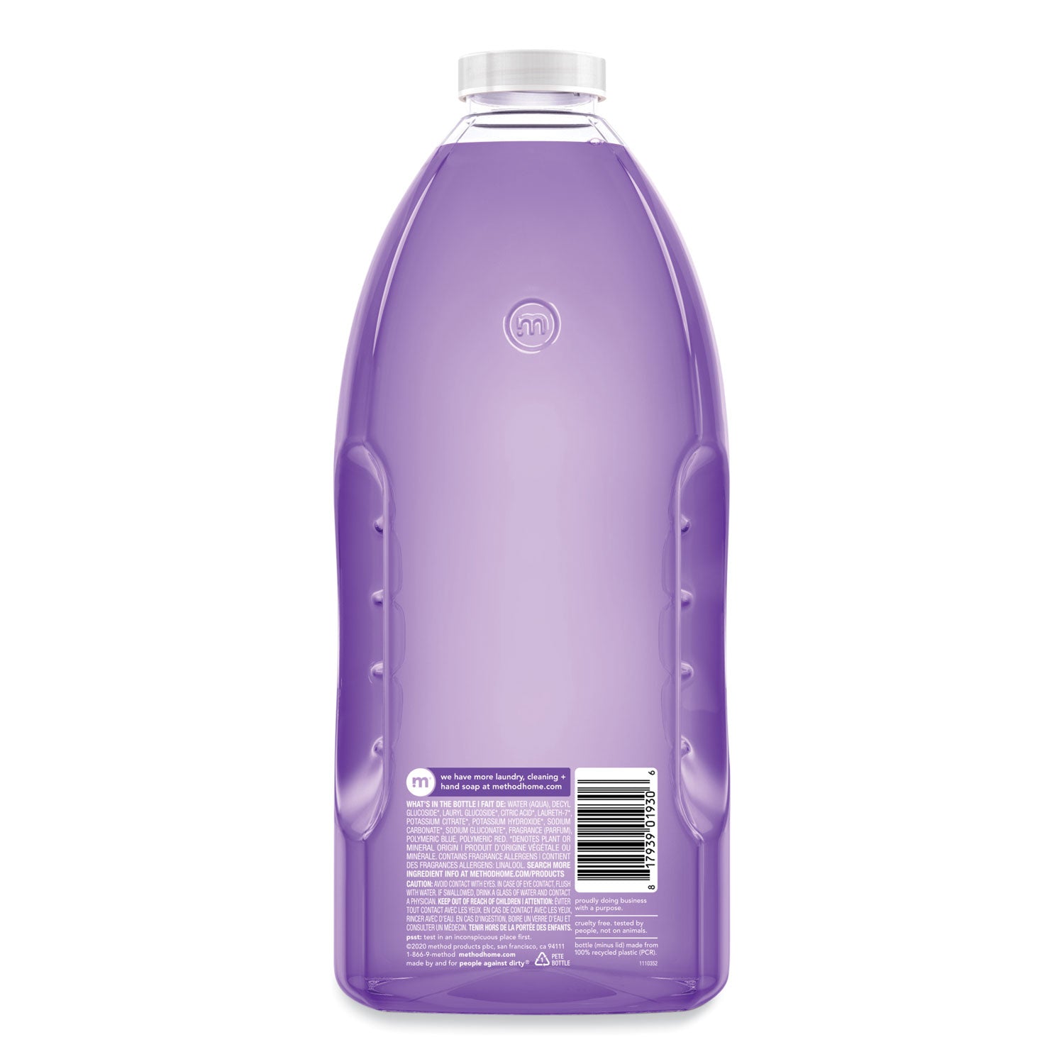 Method All-Purpose Cleaner Refill, French Lavender, 68 oz Refill Bottle (01930)