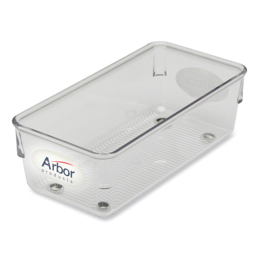 AbilityOne 7520012074190, SKILCRAFT Plastic Stamp Tray, 2.5 x 7.5 x 2.88, Clear