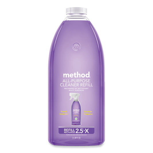 Method All-Purpose Cleaner Refill, French Lavender, 68 oz Refill Bottle (01930)