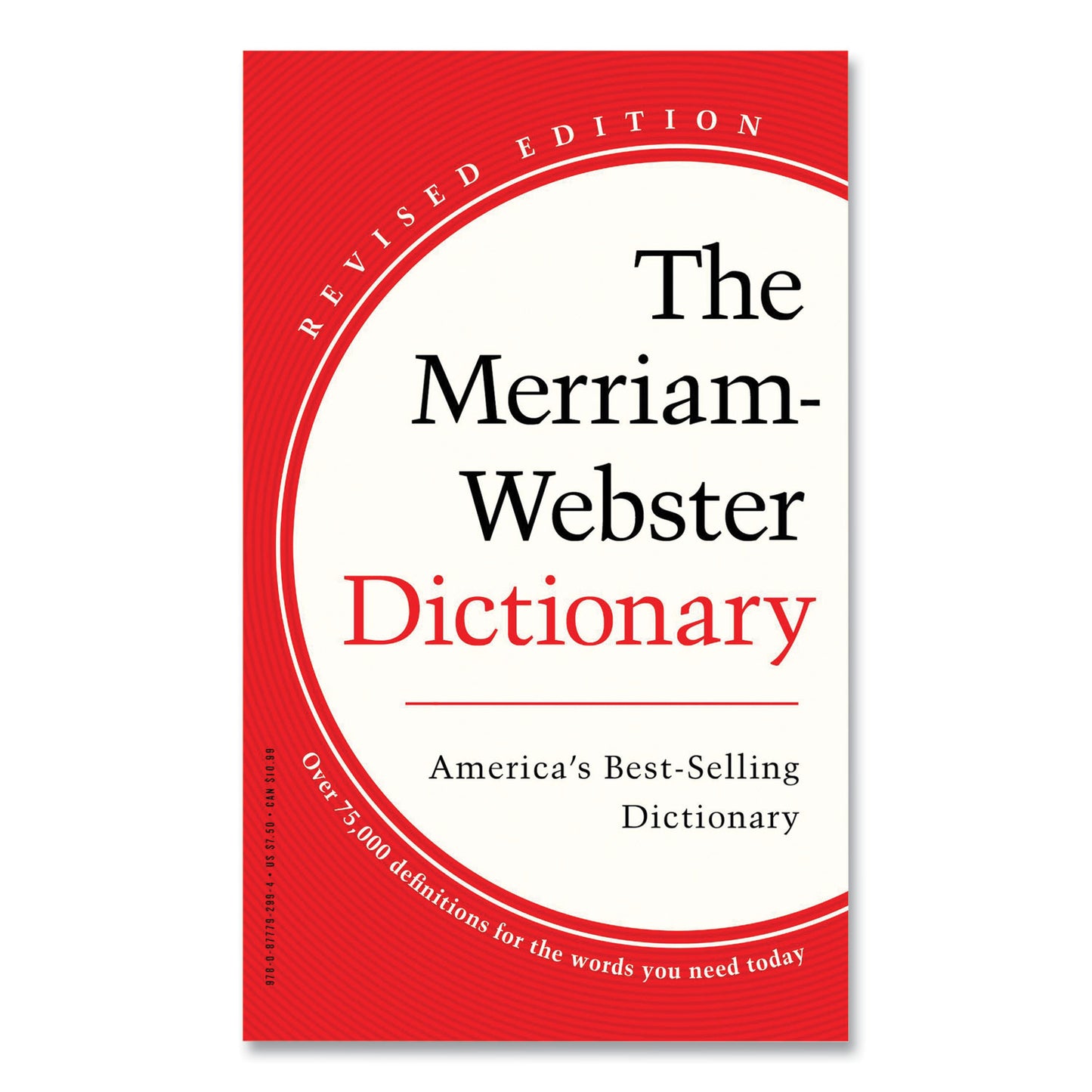 Merriam Webster The Merriam-Webster Dictionary, Revised Edition, Paperback, 960 Pages (2952)