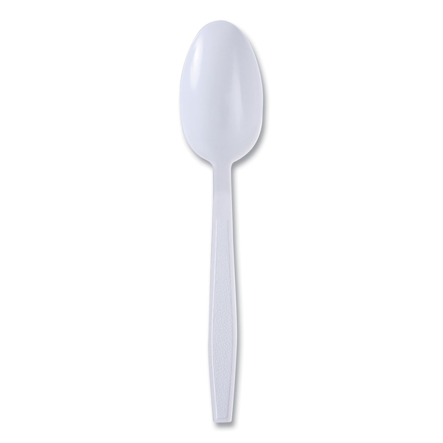 Boardwalk Heavyweight Wrapped Polypropylene Cutlery, Teaspoon, White, 1,000/Carton (TSHWPPWIW)