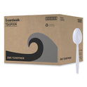 Boardwalk Heavyweight Wrapped Polypropylene Cutlery, Teaspoon, White, 1,000/Carton (TSHWPPWIW)