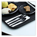 Boardwalk Heavyweight Wrapped Polystyrene Cutlery, Knife, Black, 1,000/Carton (KNIHWPSBIW)