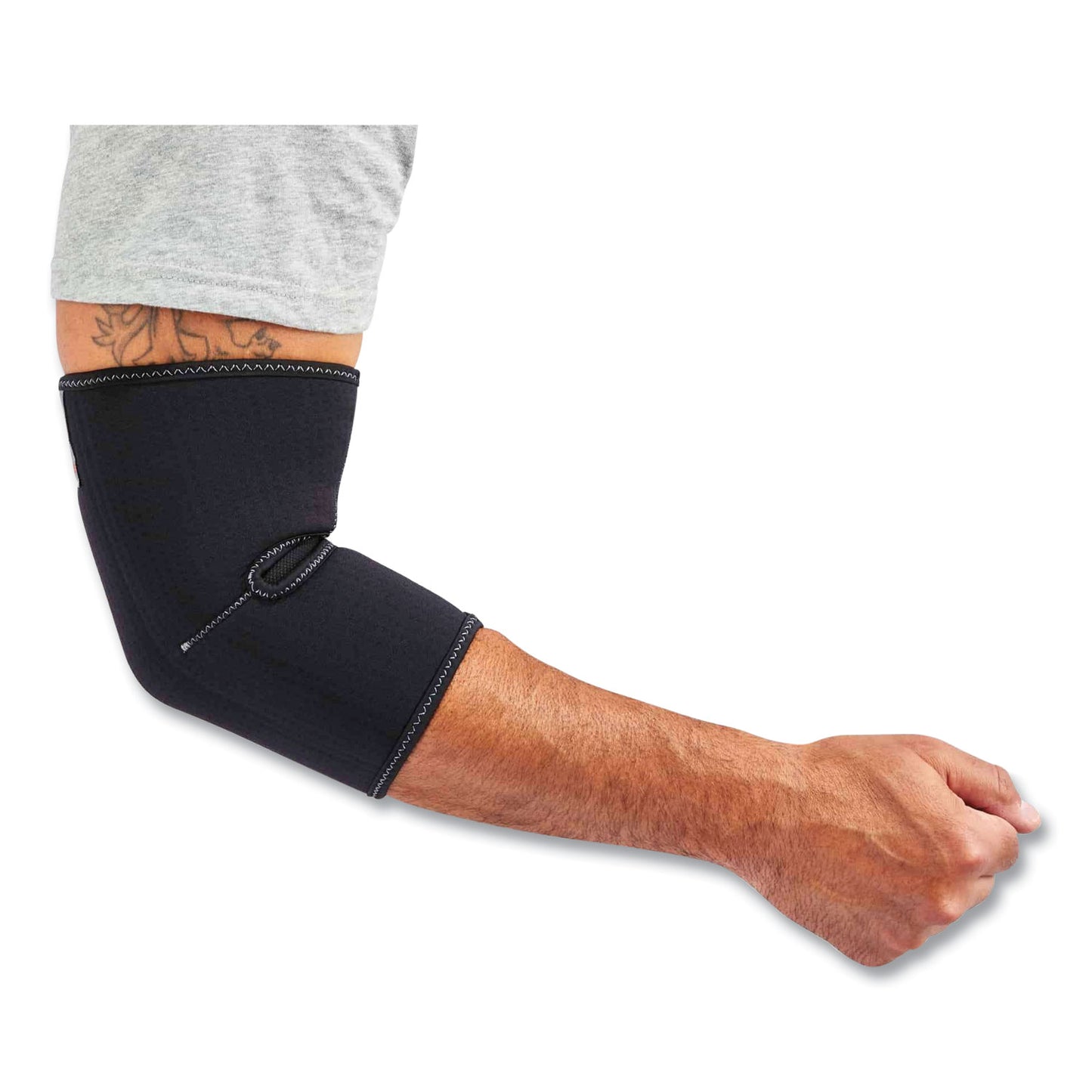 ergodyne ProFlex 650 Compression Arm Sleeve, Large, Black (16574)