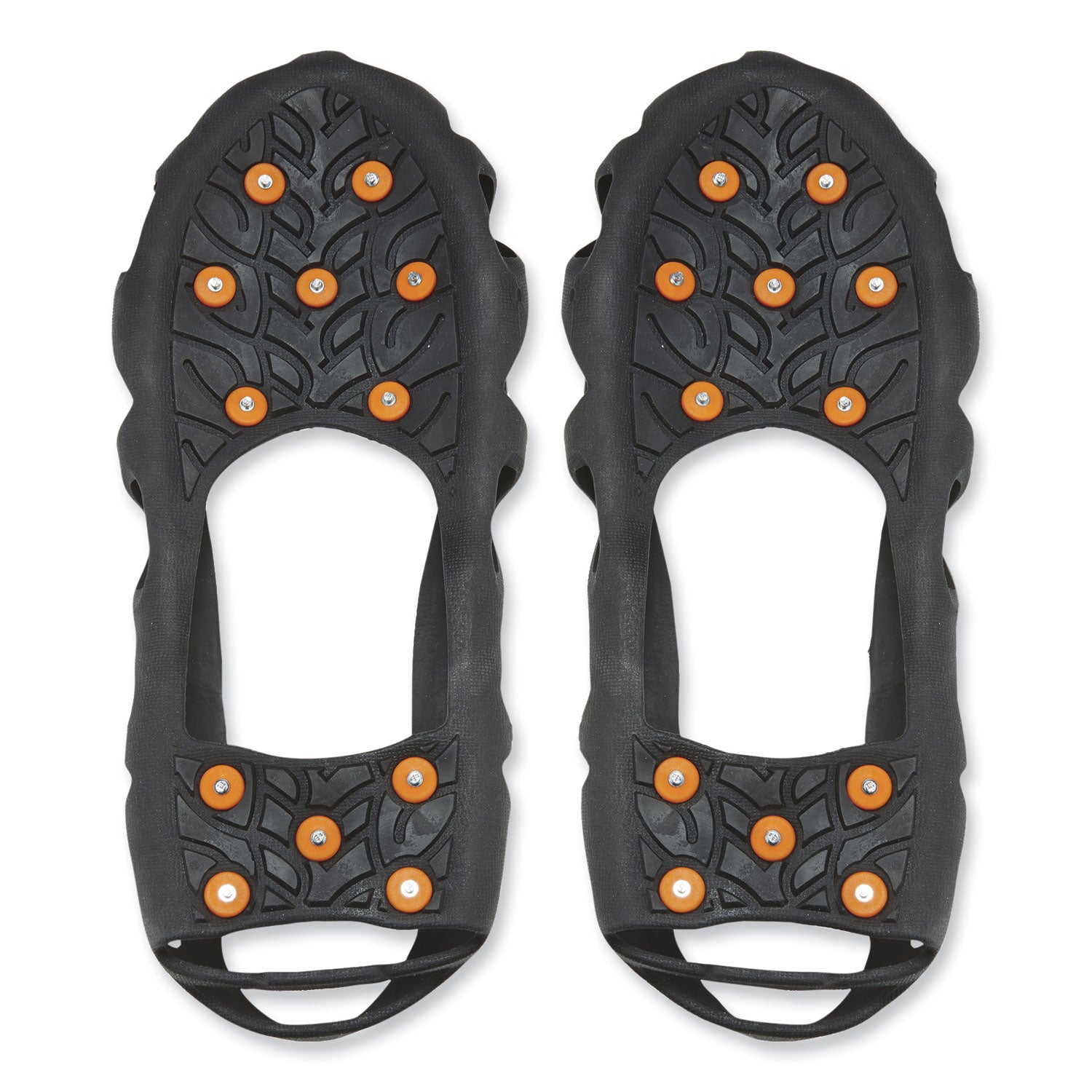 ergodyne Trex 6304 One-Piece Step-In Full Coverage Ice Cleats, Small, Black, Pair (16782)